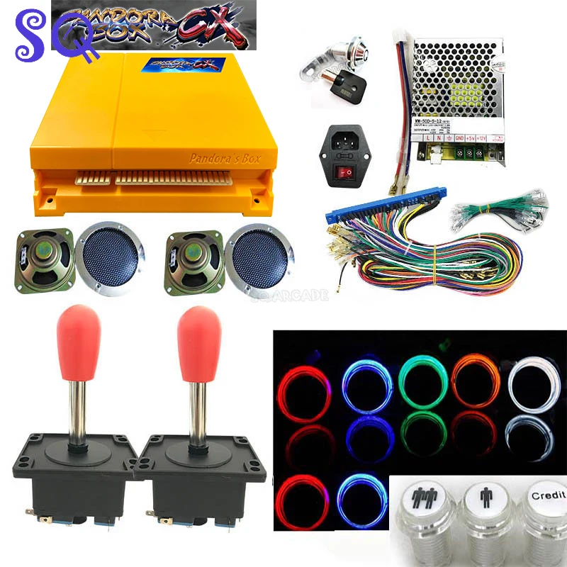 Ящик Пандоры CX 2800 в 1 Аркада доска для игры jamma HDMI VGA DIY Аркады ktis с джойстиком