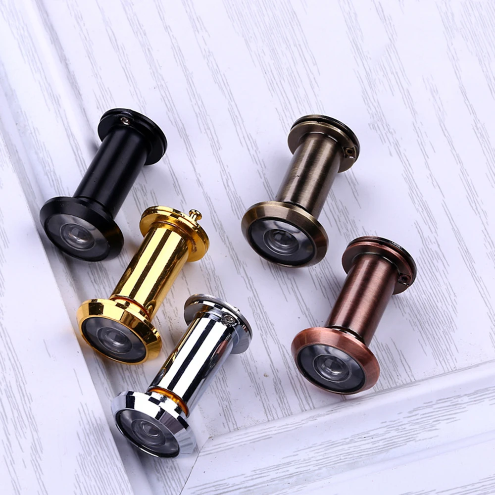 Новый дверной зритель 220 градусов 16 мм Сплав Темпер Регулируемая домашняя камера