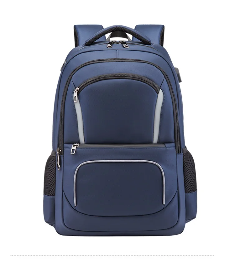 Waterproof Large Backpack 17.3 17 inch Laptop Backpack men Business Travel Multi-function Backpack male Traveling bag Black grey