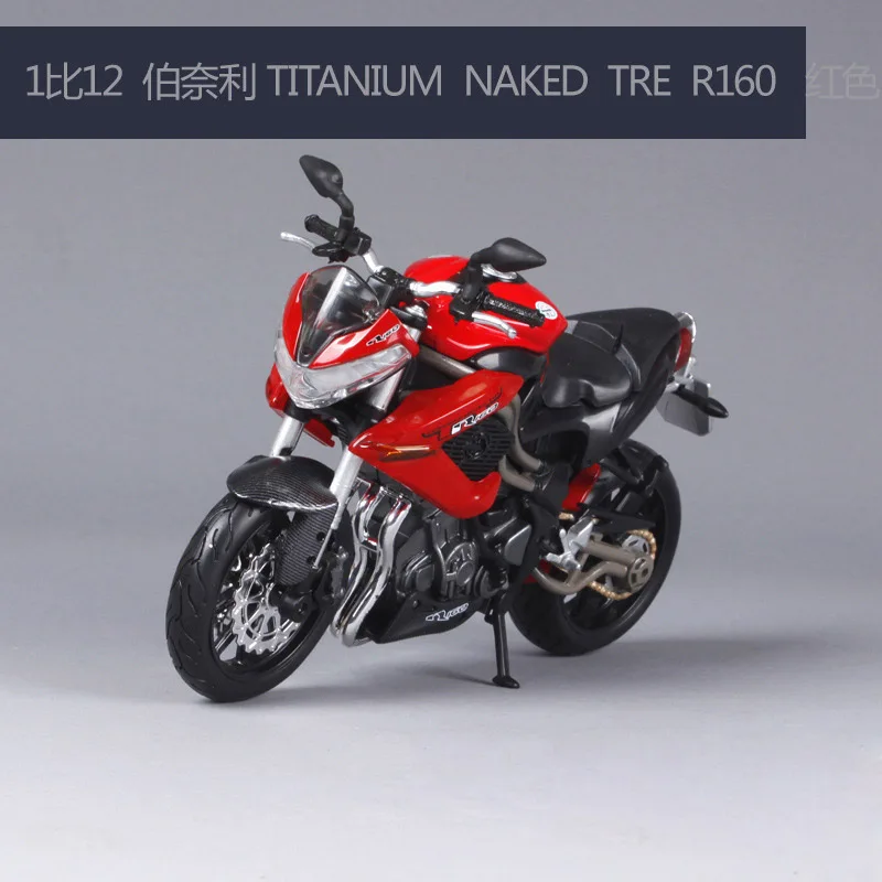 

Maisto 1:12 Benelli Titanium Naked Tre R160 Motorcycle metal model Toys For Children Birthday Gift Toys Collection