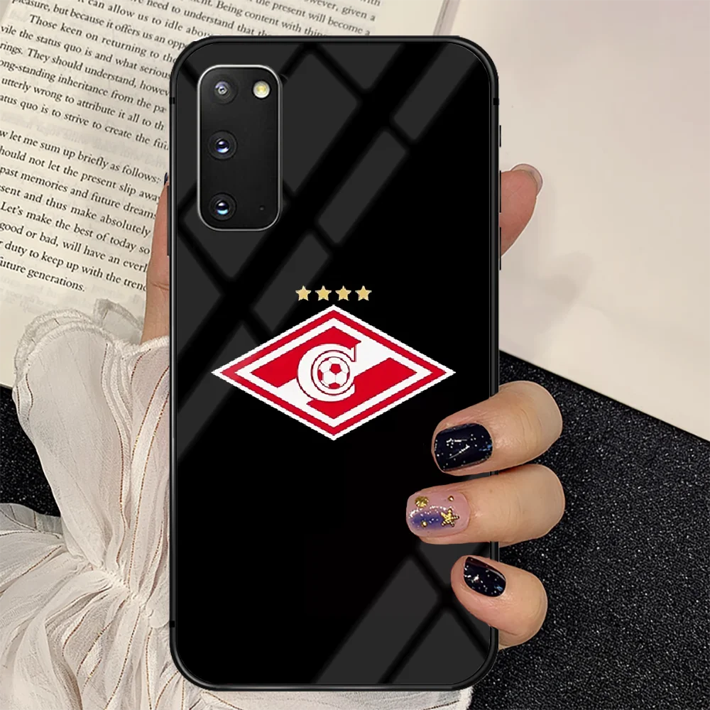 

Russian Spartak moscow football Phone Tempered Glass Case Cover for Samsung Galaxy A M 12 20 21 30 31 40 50 51 52 70 71 72 E S