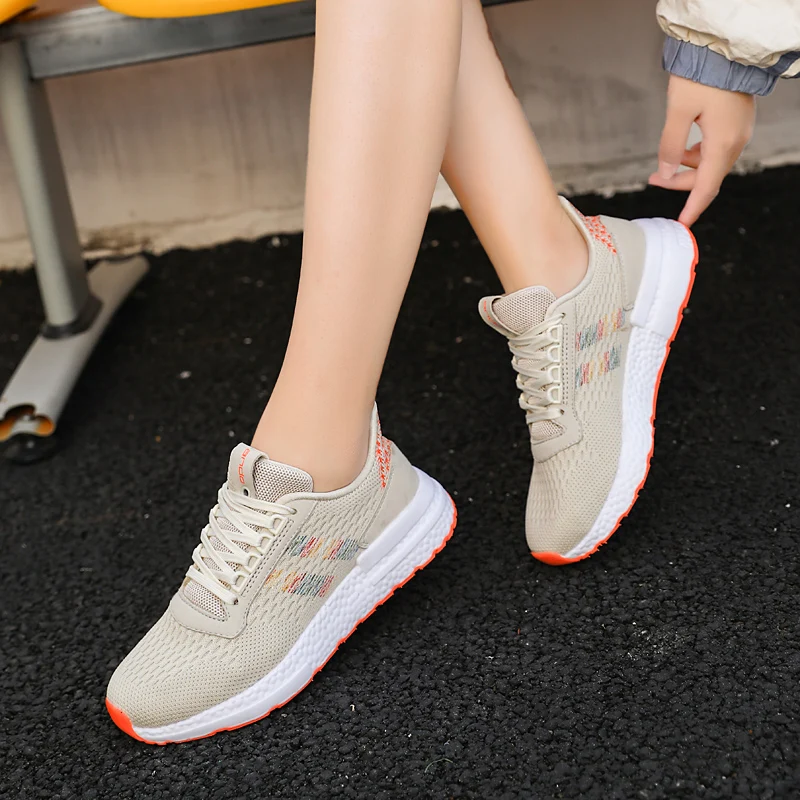 Женские кроссовки из натуральной кожи CNEC модные повседневные дышащие