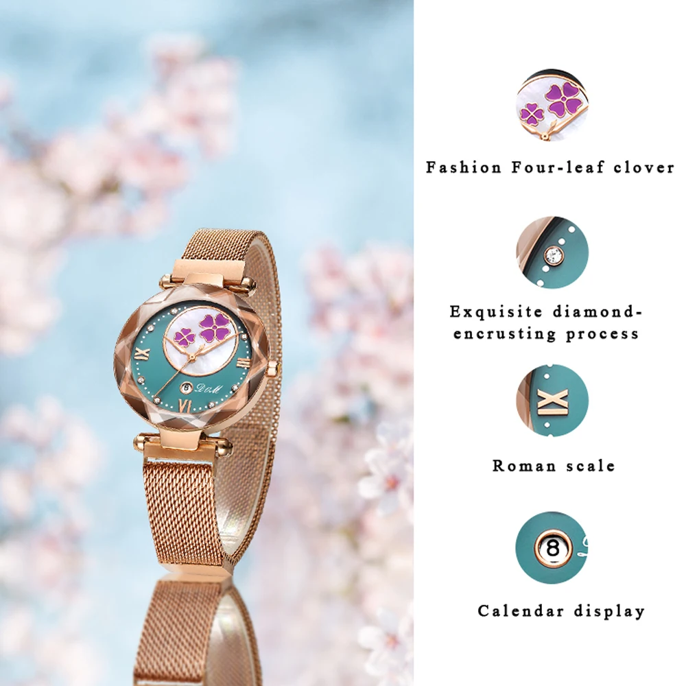 Кристалл модные женские часы роскошные женские часы reloj mujer Женские кварцевые наручные полностью Стразы водонепроницаемые часы