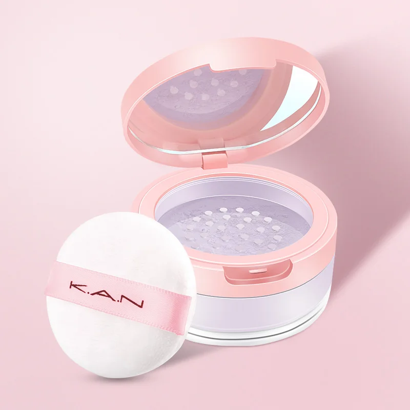 Прозрачная Матовая пудра для лица с бананом KAN макияжа натуральный контроль