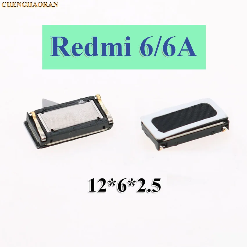 Redmi 6 6A 2 шт. наушники звук Топ Динамик приемник для Xiaomi Redmi 6 4 Pro 3 3X3 S S2 Note 7 6 5 2 3 Pro 4 4X 6A 5A - Color: Redmi 6 6A