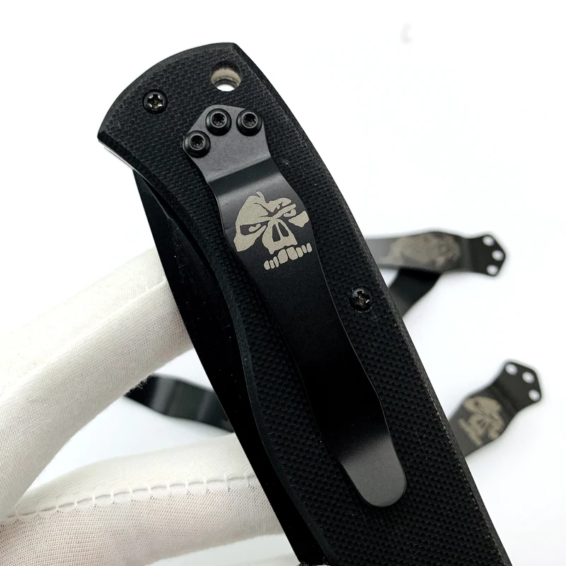 Зажим для ножей из титанового сплава с дизайном Koi зажим Zt Butterfly 551 ZT0620 0630 EM Tc4|Ножи|