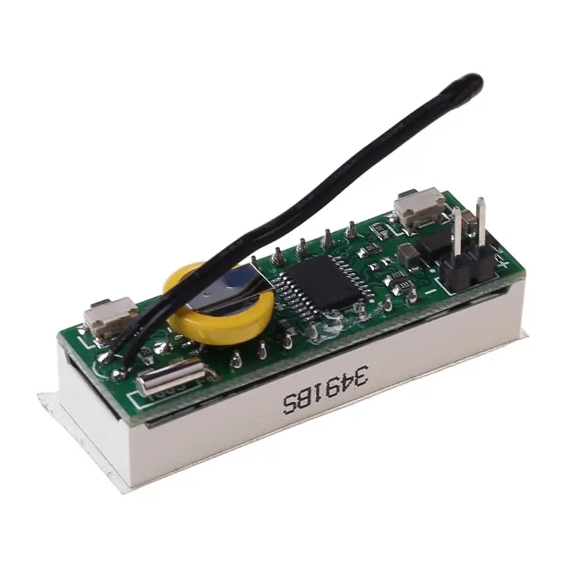 2021 new digital car led electronic clock time temperature voltage 3 in 1 meter 12v 5 20v free global shipping