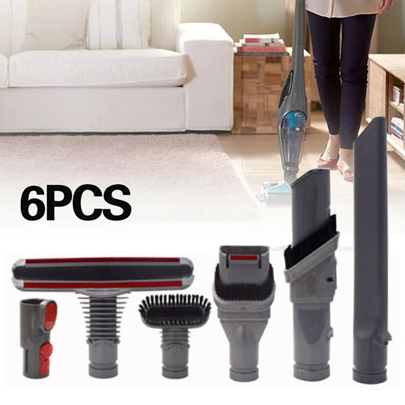 

6pcs/set Vacuum Cleaner Accessories For Dyson V6 DC41 DC24 Plastic Tool Kits
