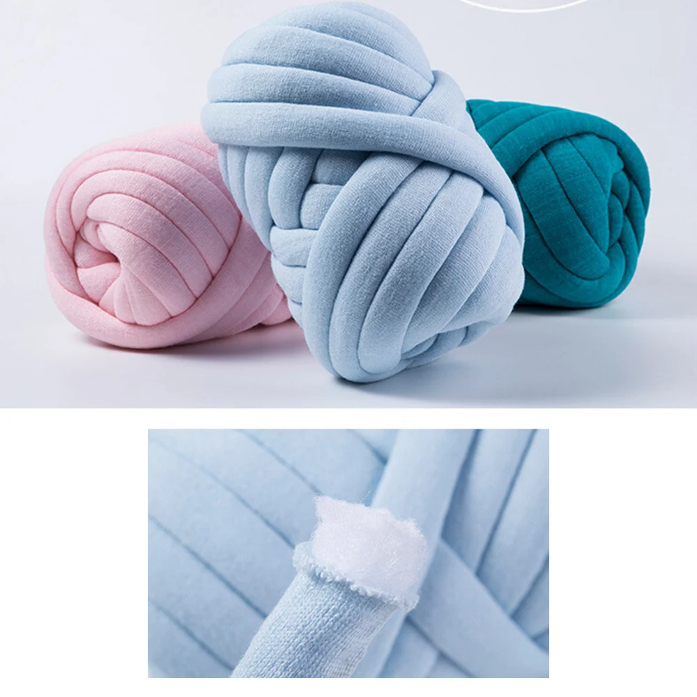 500 г/мяч супер толстая натуральная шерсть массивная пряжа DIY громоздкая рука