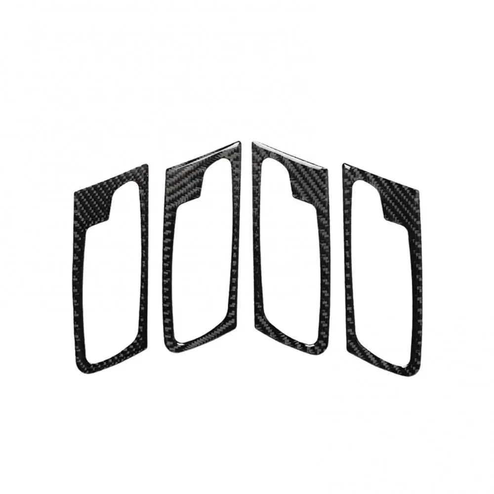 

4 шт., наклейки на дверные ручки BMW X5 E70 E71 2008-2014