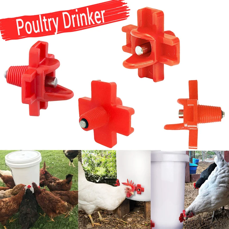 

12 шт куриные кормушки поилки питьевые автоматические фотоинструменты набор фермы Новинка