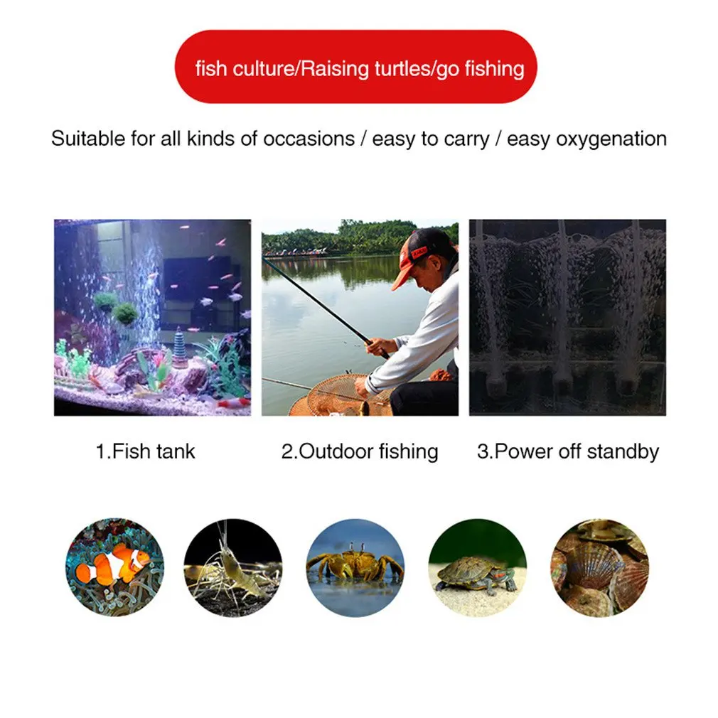 Новая улучшенная версия мини аквариумный воздушный насос для аквариума