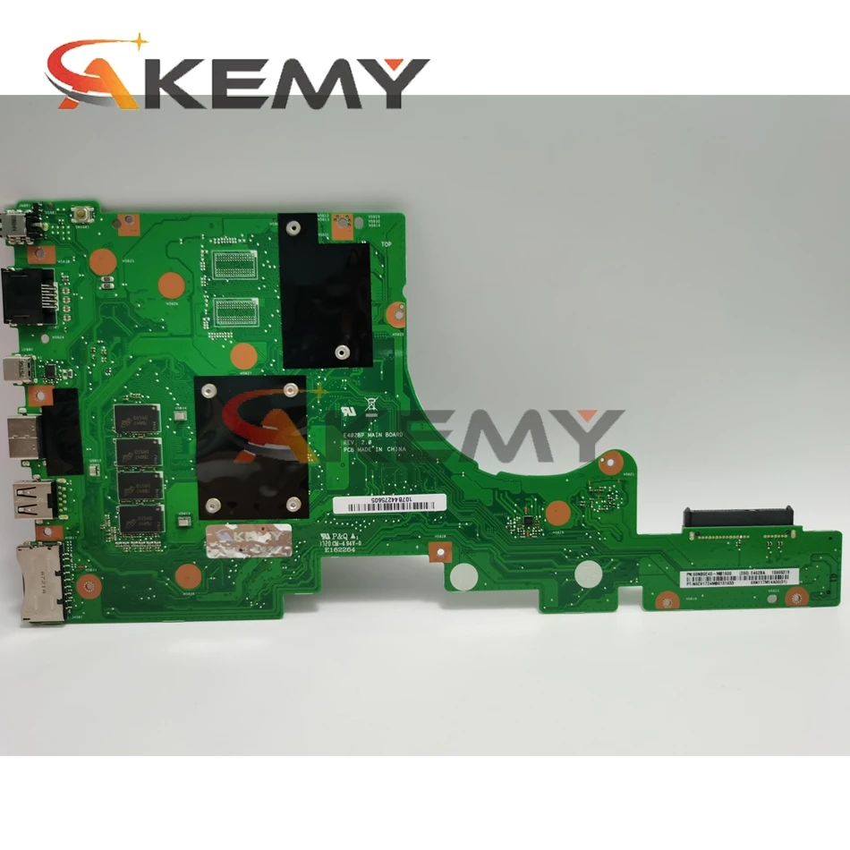 e402ba with a6 cpu 8gb ram mainboard for asus vivobook e402 e402b e402ba e402bp laotop mainboard e402ba motherboard 100 test ok free global shipping