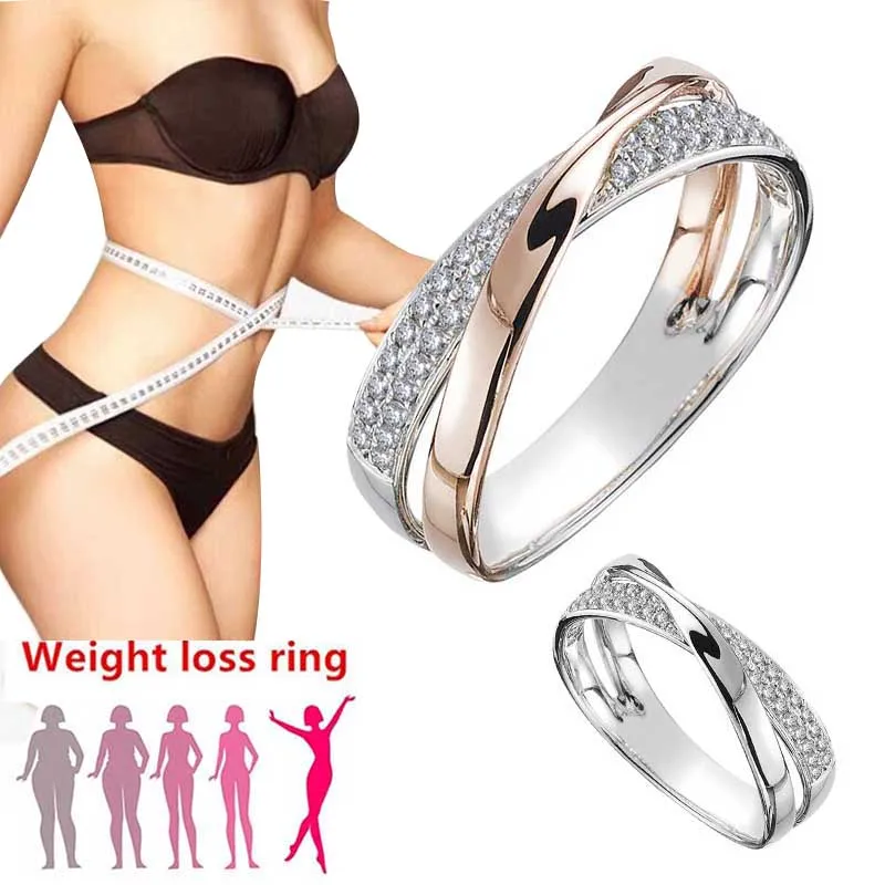 

Magnetic Slimming Ring Weight Loss Health Care Fitness Jewelry Burning Weight Design Opening Therapy Lose Fashion X