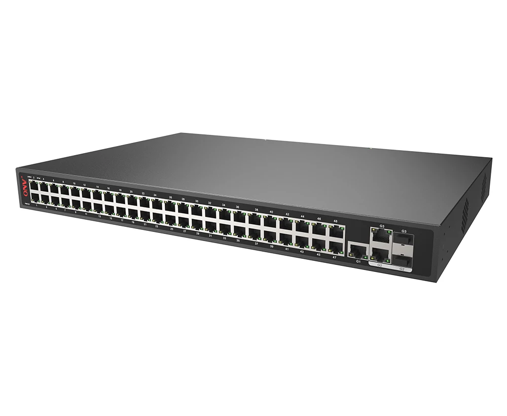 

network switch 48 port poe for security systems
