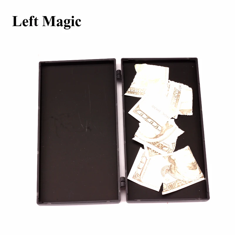 Карточка для денег искусственные трюки Волшебная коробка двух сюрпризов купюр