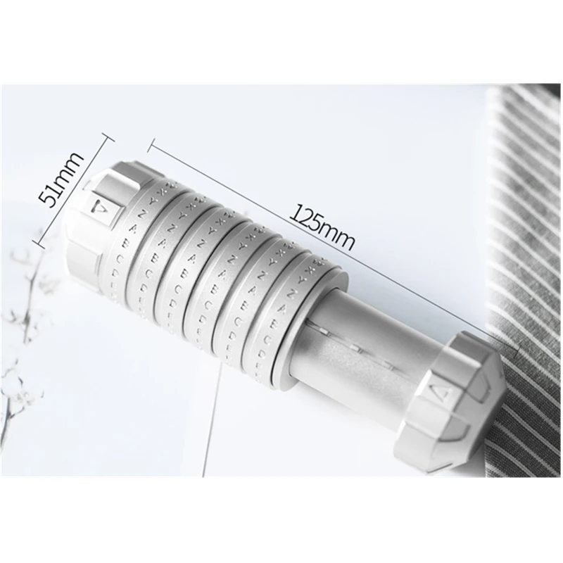 

Da Vinci Educational DIY toy Metal Cryptex locks gift ideas Da Vinci Code lock to marry lifetime lover escape chamber props Gift