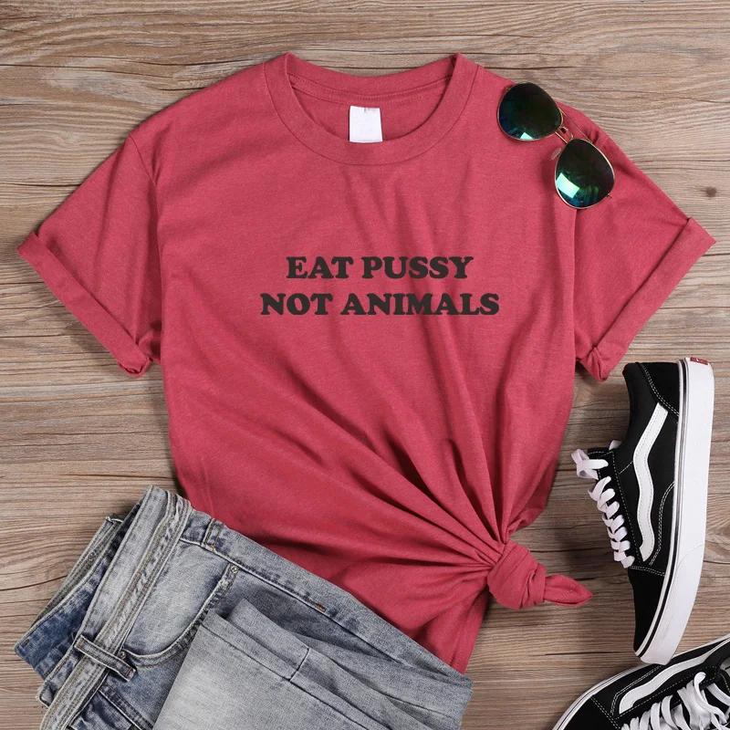 Женская футболка с коротким рукавом ONSEME летняя изображением съемной киски и