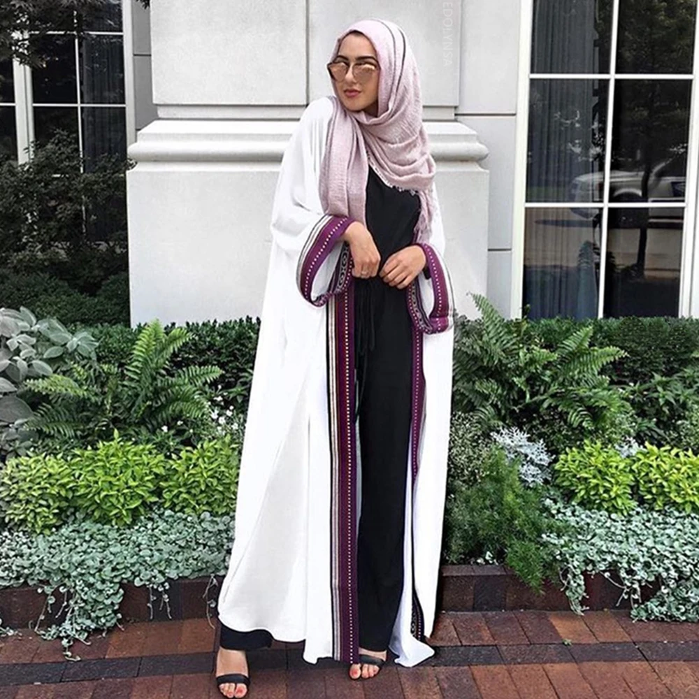 Женская шифоновая накидка Siskakia свободная пляжная туника с длинным рукавом и