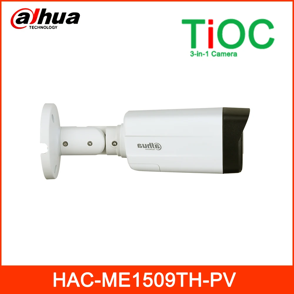 

Dahua Analog camera HAC-ME1509TH-PV 5MP HDCVI Full-Color Active Deterrence Fixed Bullet Camera Security camera 40 m illuminatio