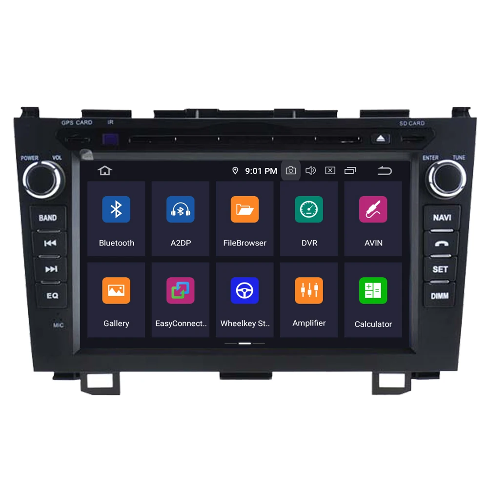 Автомобильный радиоприемник RoverOne DVD GPS для Honda детской Android 10 Восьмиядерный