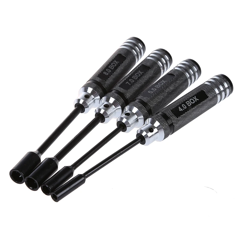 

Metal Hex Key Socket Screw Drivers Wrench for RC Models 4.0mm 5.5mm 7.0mm 8.0mm