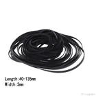 50 шт. 40-135 мм Универсальный смесь кассета машина Ремни разные общие плоский резиновый ремень для регистраторов Walkman dvd-привод F23 21