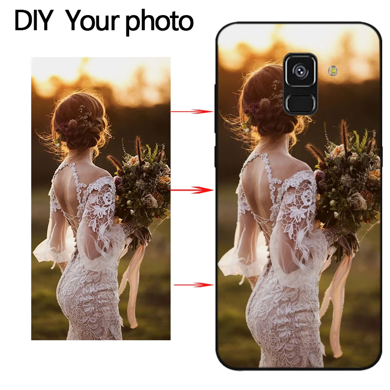 DIY Custom Personalized Cover for Samsung Galaxy A10 A20 A60 A70 A80 A90 A9 A7 2018 A8 A6 Plus A5 A3 Star 2018 2017 Phone Case
