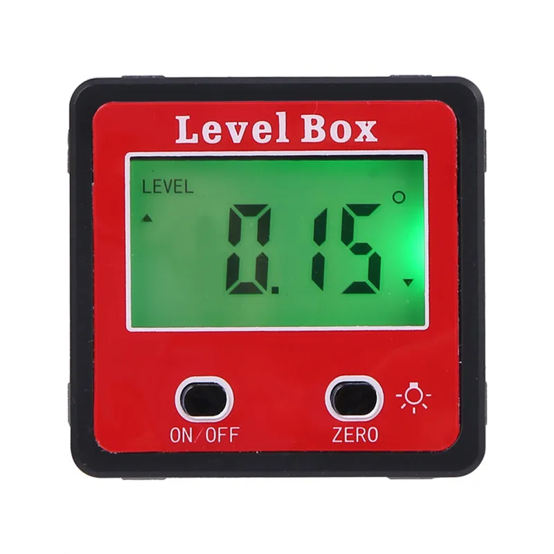 Mini Angle Finder Precision Digital Network Conveyor Waterproof Inclinometer Level Instrument With Box Magnetic Base | Инструменты