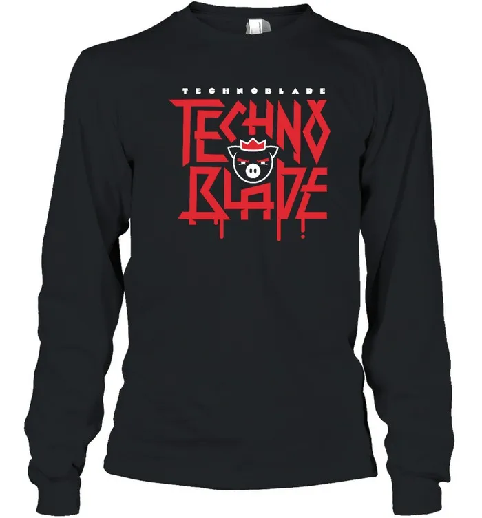Толстовка Technoblade Merch 2D с принтом Зимняя Мужская/Женская толстовка капюшоном и Dream