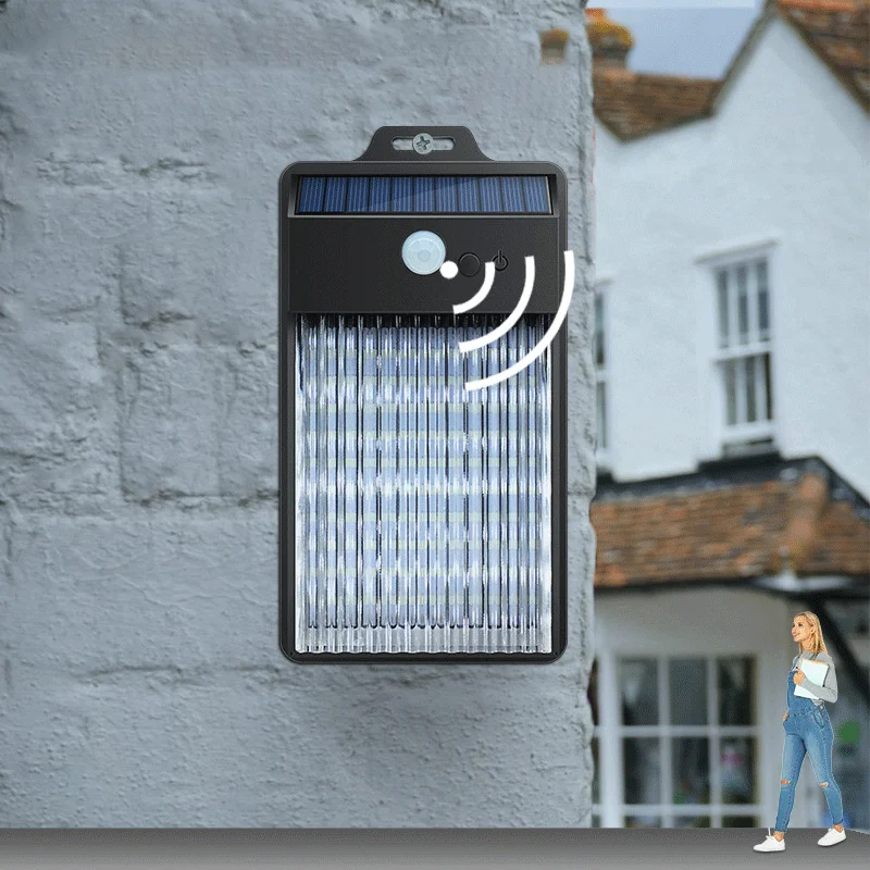 Светодиодная Водонепроницаемая настенная лампа с пассивным ИК датчиком