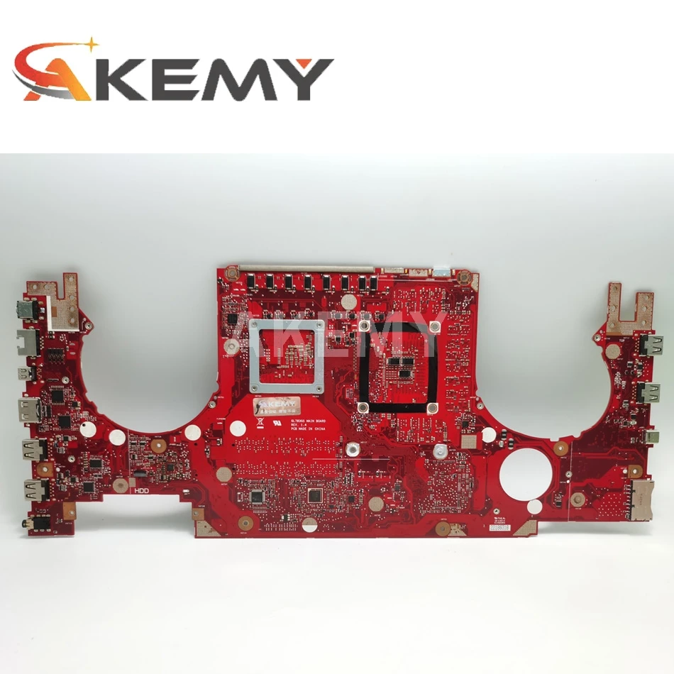 Verkauf Akemy GL703GS Laptop Motherboard Für ASUS ROG Strix NARBE GL703GS S7BS Original Mainboard HM370 I7-8750H GTX1060 3GB/6GB