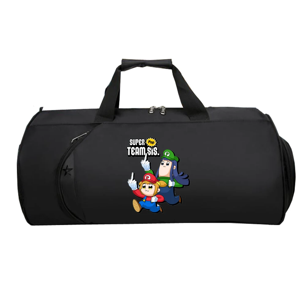 

anime Pop Team Epic Travel luggage Bag teenagers Multifunctional Large Capacity bag Men Women Hand duffel Travel luggage Package