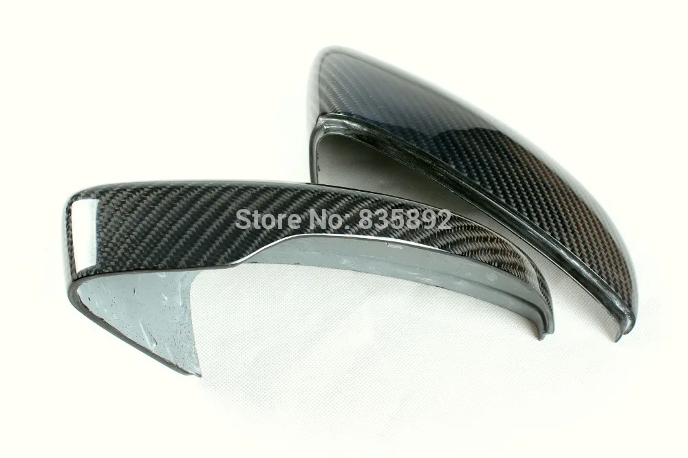 

Real carbon fiber car rearview mirror covers for Volkswagen Passat CC, auto full replacement side mirror caps for VW CC 08-14