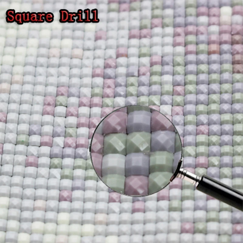 Полный квадратный круглый 5d алмазная краска Кот и белый тигр вышивка мозаика