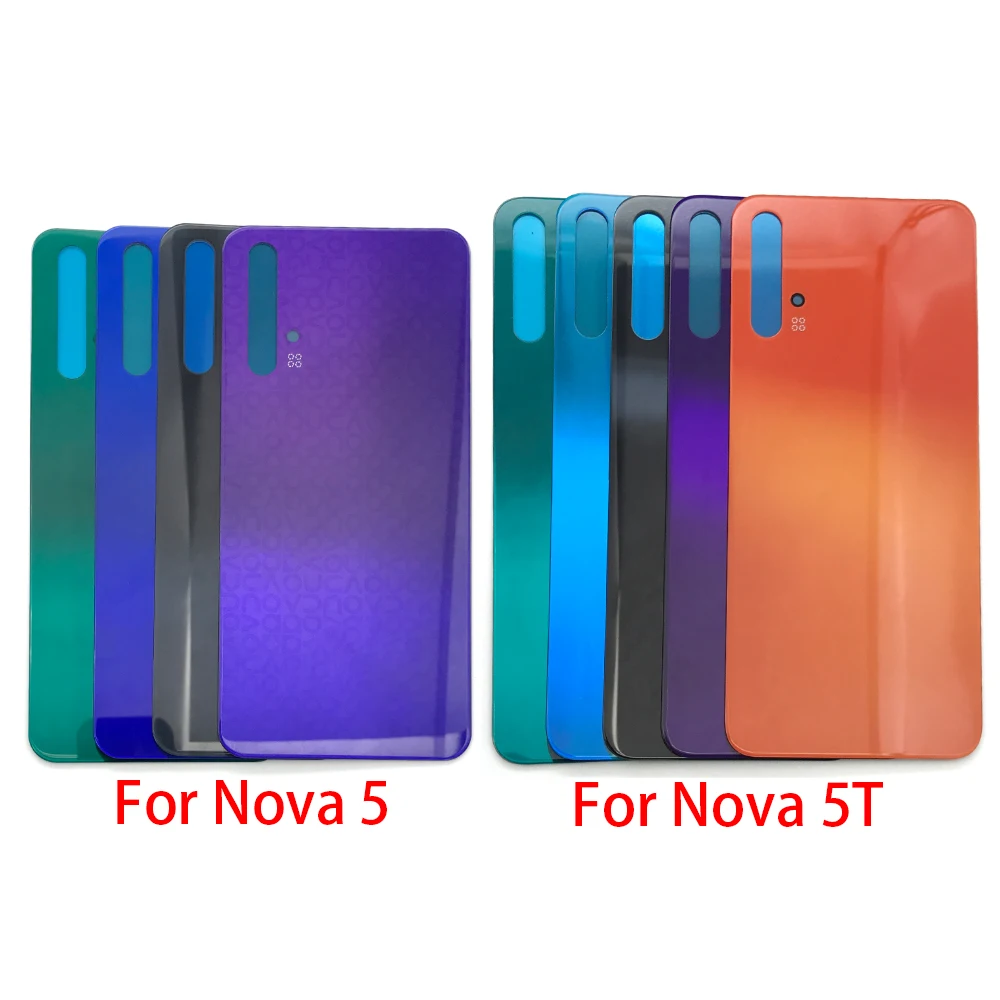 

Battery Back Cover Glass Rear Door Replacement Housing STICKER Adhesive For Huawei Nova 5T 5