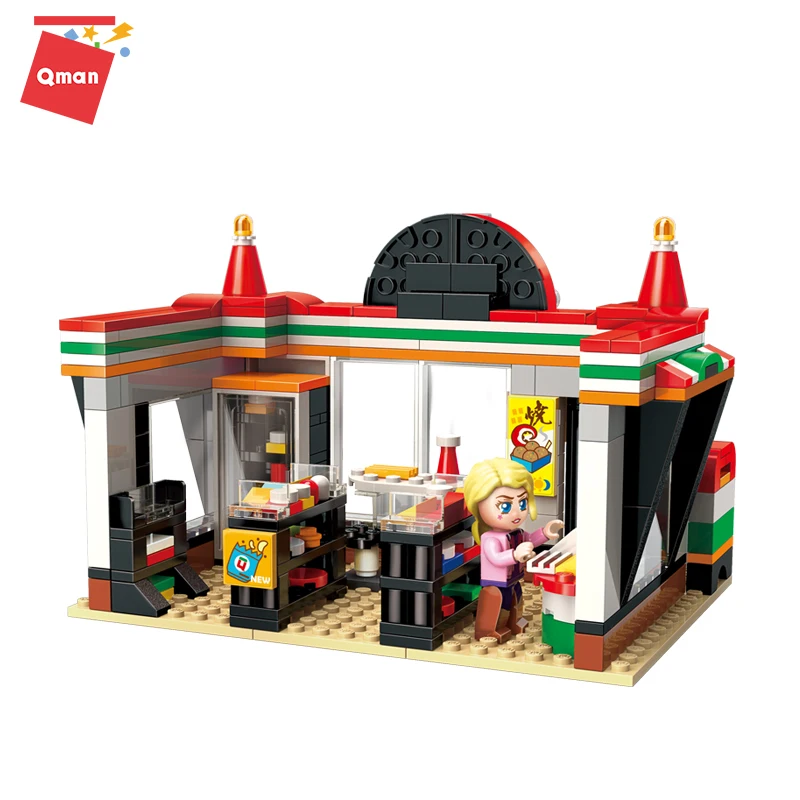 1133 уличный вид строительные блоки удобный магазин детский подарок обучающая