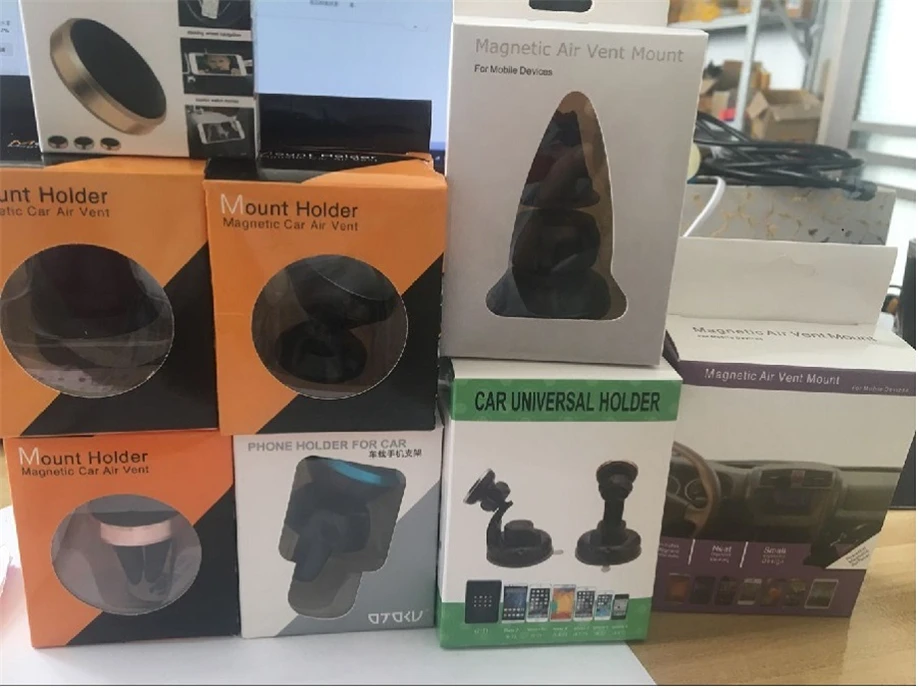 Универсальный магнитный автомобильный держатель поворот на 360 градусов