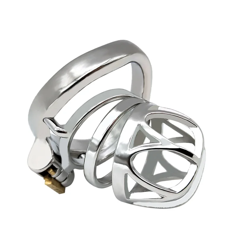 FRRK взрослые игры мужской замок целомудрия из нержавеющей стали металлическая