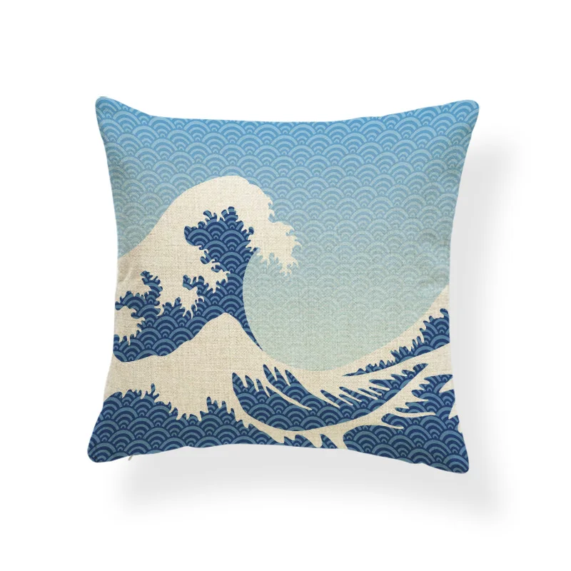 Синий зеленый морской волны наволочка для подушки Капа De Almofada диван чехол