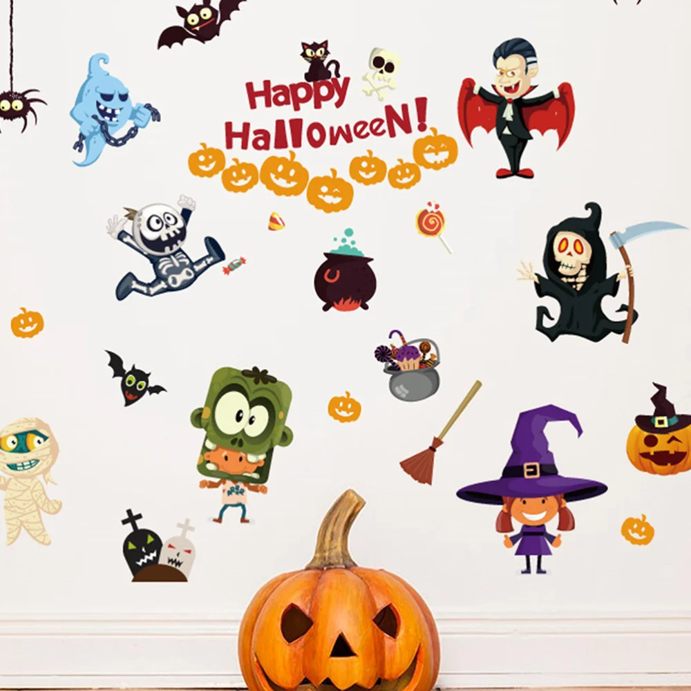 

2 Sheets Wall Decor Refrigerator Sticker Party Favors