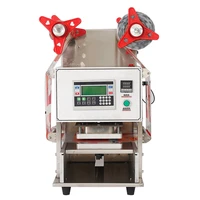 Automatic Electric fresh-locking and sealing machine food takeaway packaging box sealing film preservation packaging machine