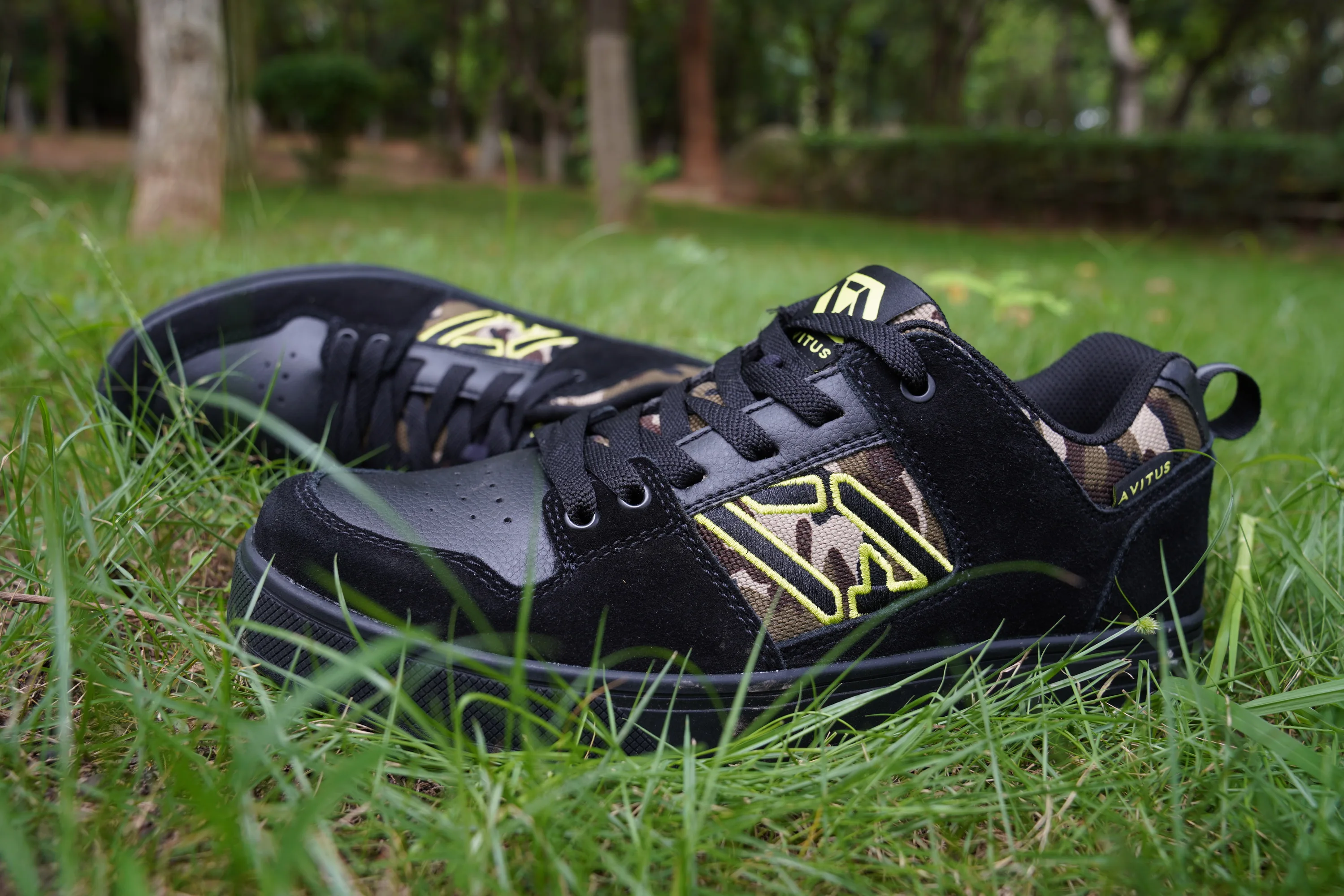 Мужские кроссовки на плоской подошве для езды горном велосипеде|Обувь