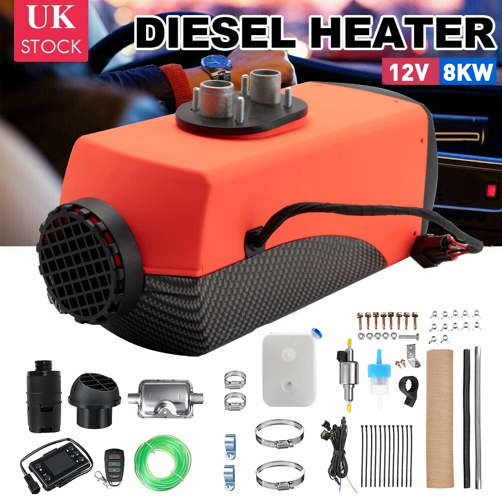 12V 8000 Вт автомобильного обогревателя ЖК-дисплей монитор переключатель дизелей