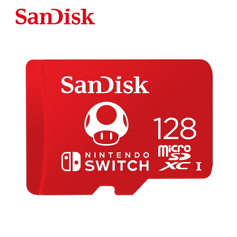 Оригинальный двойной флеш накопитель SanDisk 256 ГБ Micro SD карта U3 128 64 памяти 4K Ультра HD