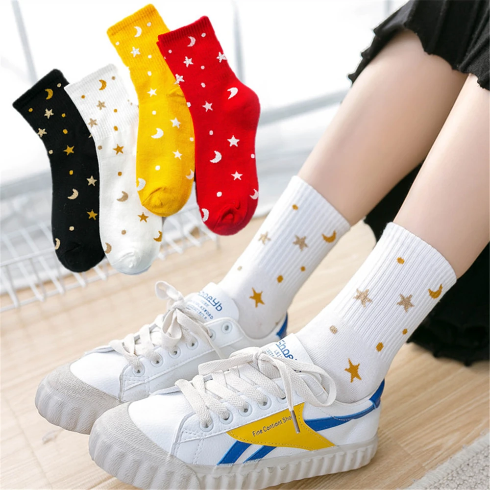 

4 pairs/lot women happy cute cartoon socks casual soft warm winter Christmas secret gift socks Elk santa claus stars snowman