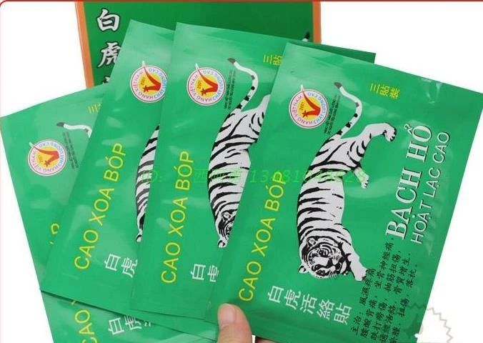 12 листов/партия пластырь для ревматоидного артрита и поясницы|vietnam white tiger|rheumatoid