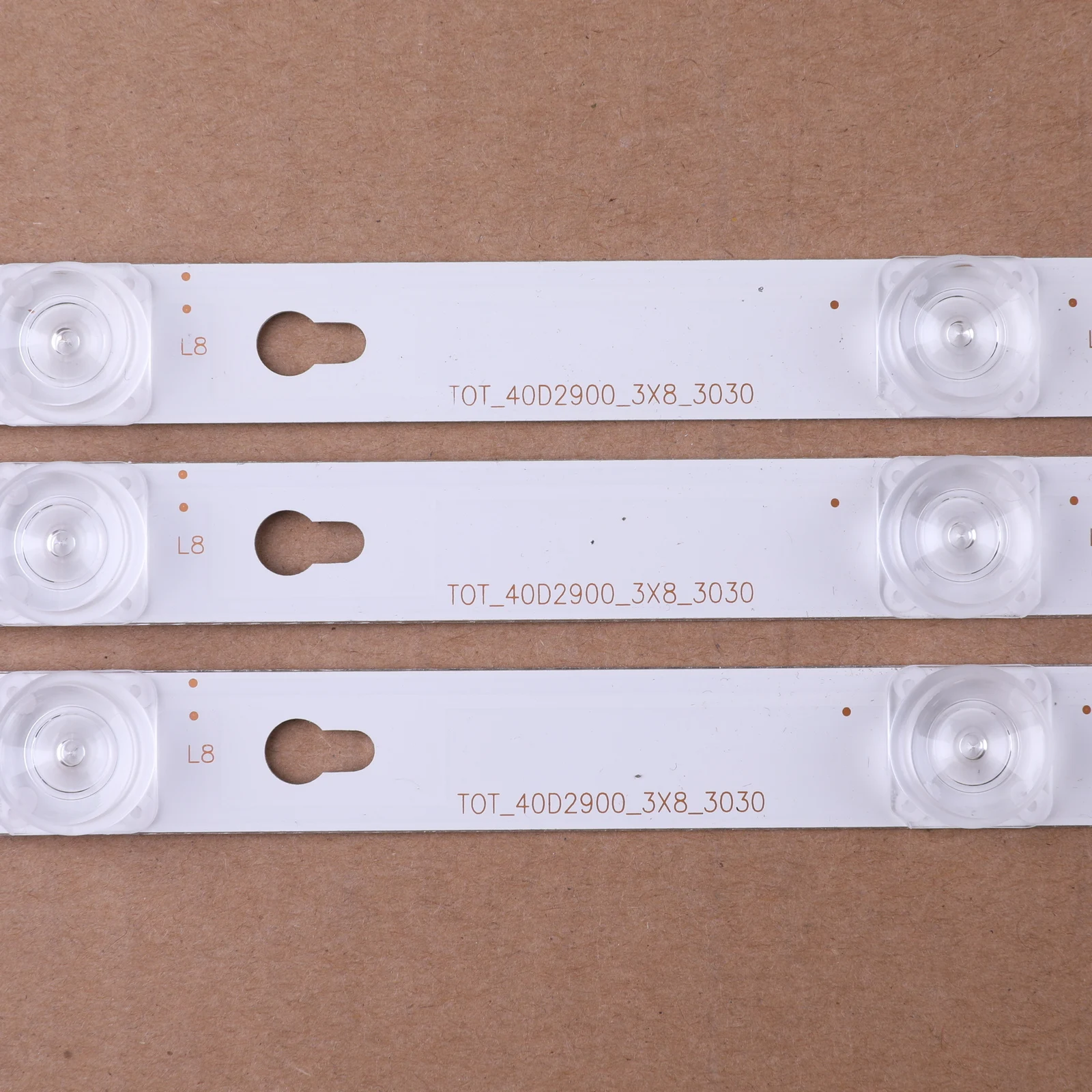 3 шт./лот Светодиодная лента для подсветки Toshiba L40F3301B 40A730U 40l2600 L40D2900F TCL F40S5916 40S305