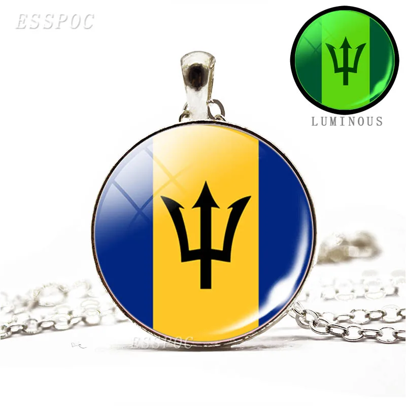 Светящееся в темноте ожерелье с национальным флагом Северной Америки канадской