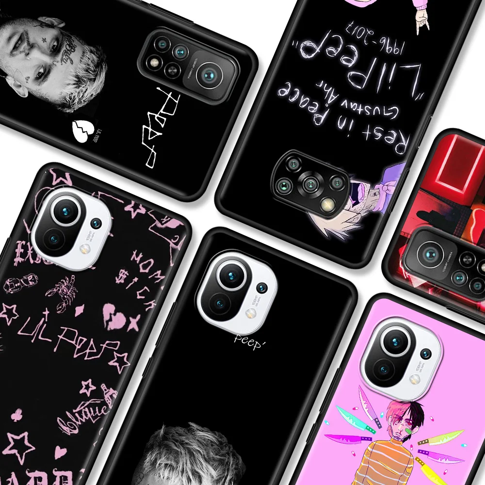 

Phone Case for Xiaomi Pocophone F1 Poco X3 NFC X3 GT X3 Pro M3 Pro 5G F3 GT Soft Cover Back Funda Capa Lil Peep